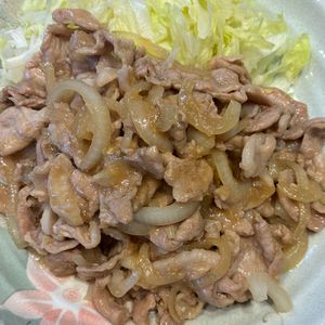 くだもの大好き🧡の作ってみた!投稿(ワンパン10分！【究極の生姜焼き】漬け込み不要◎お肉柔らか♩)