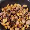 【たけのこと豚肉の中華風炊き込みおこわ】もち米不要♪の工程2