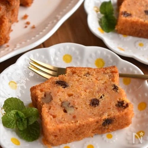 【キャロットケーキ】栄養満点！人参嫌いでもペロリ♡