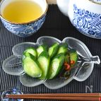 パリッと色鮮やかな漬物【酔っぱらいきゅうり】