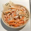すみれの作ってみた!投稿(【ささみとごぼうのごまマヨサラダ】腸活に◎食物繊維たっぷり♡)