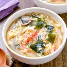 【もやしのかにたまわかめスープ】5分で即完成！煮るだけ♡