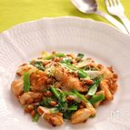 【258kcal】とーーっても健康的な、鶏肉と納豆の炒めもの