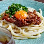 【便利食材】冷凍うどんで【ぶっかけ牛しぐれ煮うどん】