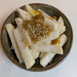 ejaの作ってみた!投稿(長芋と梅干しのシャキシャキ和え)