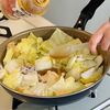 【白菜と厚揚げの煮浸し】ワンパンじわる副菜の工程3