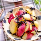 シンプル美味しい♡『さつまいもの塩こんナムル』
