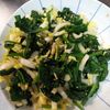 鶏皮坊主の作ってみた!投稿(箸休めに！白菜とほうれん草の和え物)