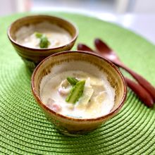 春野菜のミルクスープ