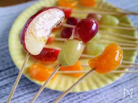 子ども大好き！パリパリフルーツ飴