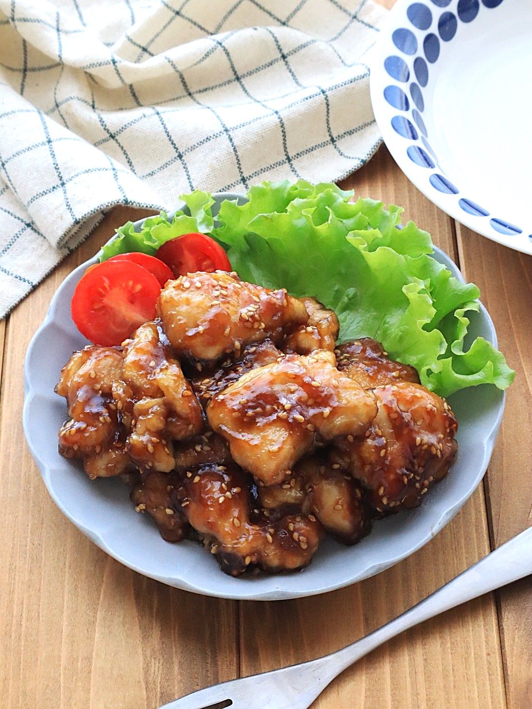 冷めても柔らかジューシー【やみつき甘辛チキン】お弁当にも