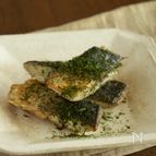 サバのカリッとソテー 青のりがけ