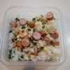 【卵なしパラパラチャーハン】電子レンジでお弁当レシピ♪の工程2