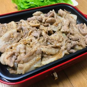 Nao★彡の作ってみた!投稿(豚のスタミナ旨味噌焼き肉炒め・葉野菜に包んでも最高！)