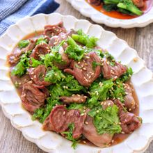 鶏ハツの甘辛炒め&ポン酢和え♩同時に2品！コスパ・タイパ最強