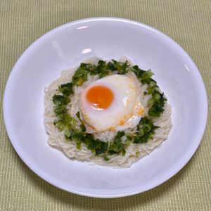 キャピタンの作ってみた!投稿(少ない材料でちゃちゃっと！油そば風そうめん)