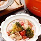 鶏肉とたっぷり野菜の洋風のトマト煮