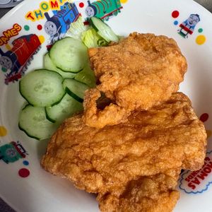 OKBの作ってみた!投稿(⭐ほぼモスチキン⭐ザクザク和風香り醤油揚げ🤩フライドチキン)