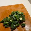 【シャキッとオクラの七味塩唐揚げ】今夜のおつまみに!の工程1