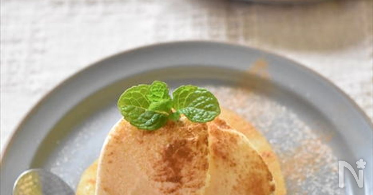 レンジで簡単！とろ～りやわらか♪焼きりんご風シナモンりんご