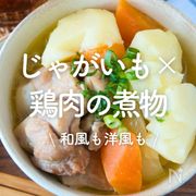 「じゃがいも×鶏肉の煮物」30選｜和風も洋風も