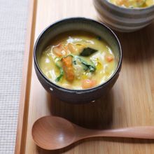 レンジで時短☆かぼちゃの豆乳シチュー