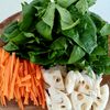 レンジで簡単♡れんこんほうれん草のヘルシー白あえ【作りおき】の下準備