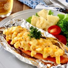 鮭のタルタルチーズ焼き