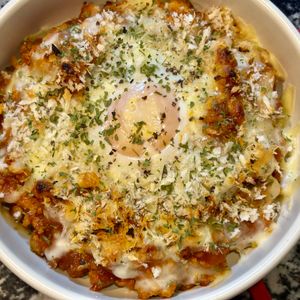 968467の作ってみた!投稿(ミンチと卵の焼きキーマカレー)