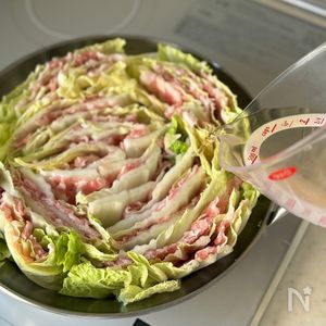 白菜ミルフィーユ鍋】味付け簡単♩ | レシピサイトNadia