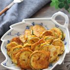 【ズッキーニのおかかピカタ】さっぱり和風で美味しい♪