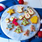 食パンで簡単‼️クリスマスクッキー
