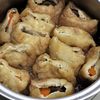 1105875の作ってみた!投稿(甘じょっぱくてもっちり♪かぼちゃ餅巾着煮)
