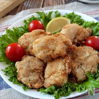 感動のザクザク♡肉汁溢れるジューシー旨塩スパイシーチキン