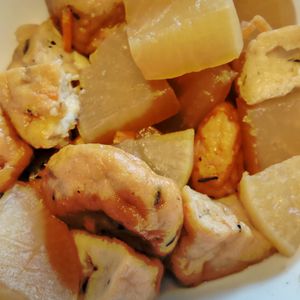 マルグリートの作ってみた!投稿(【味がしみしみ！】大根とさつま揚げの出汁煮)