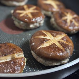 琉の作ってみた!投稿(【しいたけの肉詰め】豆腐が入ってヘルシー！)