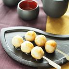 【適糖生活】白玉粉無し！あの野菜でもちもちみたらし団子