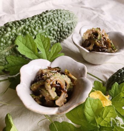 やみつき！ゴーヤのナムル♡