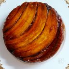 【キャラメルバナナのココナッツケーキ🍌】