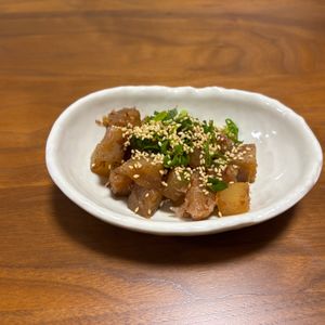 こむぎの作ってみた!投稿(【大根とこんにゃくのおかか炒め】コスパ抜群すぎ！節約副菜♪)