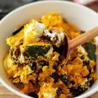 マヨ不使用！まるでスイーツなかぼちゃのクリチサラダ