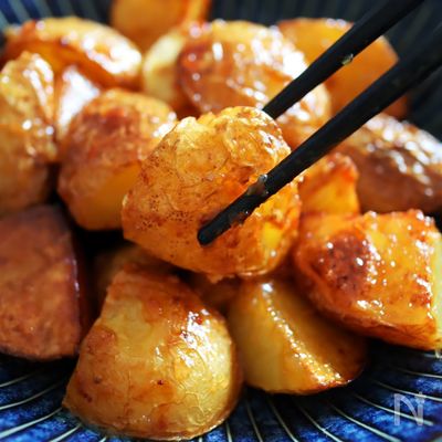 【甘辛みその揚げじゃが】こっくりおいしい田舎の味