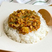 【いつものキーマカレー】カレーライスの材料で!ルーで簡単♪