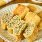 包まず簡単！【油揚げキャベツ餃子】