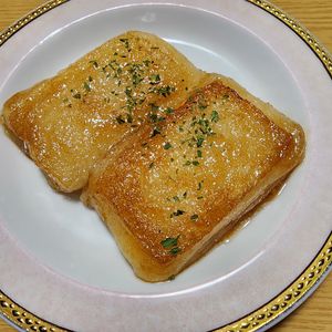 ナムディの作ってみた!投稿(お餅消費に！ヤバうま！ガリバタ醤油餅)