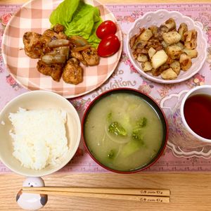 ありみの作ってみた!投稿(【鶏むね肉と新玉ねぎの生姜焼き】コスパ重視♡食べ応え◎)