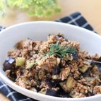 いつもと違う肉味噌はいかが？6分で完成♡なすの洋風肉味噌