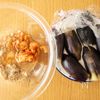 【レンチンなすのごまツナキムチ和え】箸がとまらない副菜！の下準備
