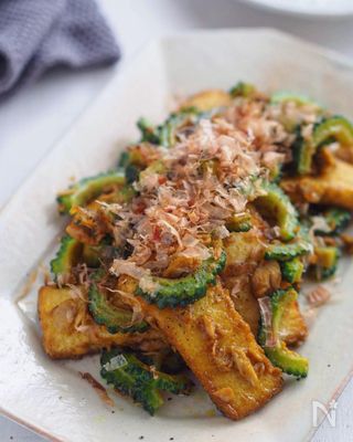 節約おかず ツナと厚揚げのカレーゴーヤチャンプル By むっちん 横田睦美 レシピサイト Nadia ナディア プロの料理家のおいしいレシピ