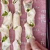 ［ベーコンと豆苗のおつまみ］ベーコンエピ風！揚げない春巻きの工程2